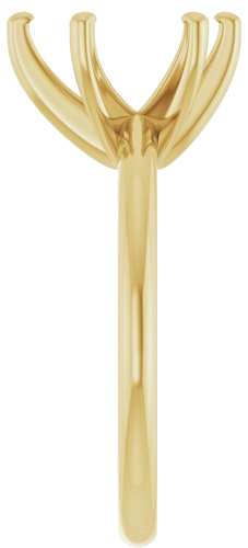 Sužadėtuvių Žiedas „Solitaire“ 585 Geltonojo Aukso Pear Shape 10mm x 7mm (4)