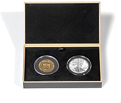 Дървени кутии Luxor за монети в капсули UniCaps (Размер L) (4)