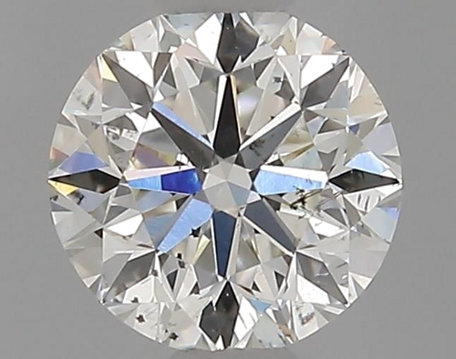 0.51 carat H-SI2 Very Good cut Natūralus Round Deimantas (1)