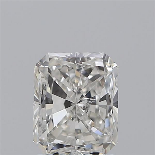 1.51 carat H-SI2 Natūralus Radiant Deimantas (1)