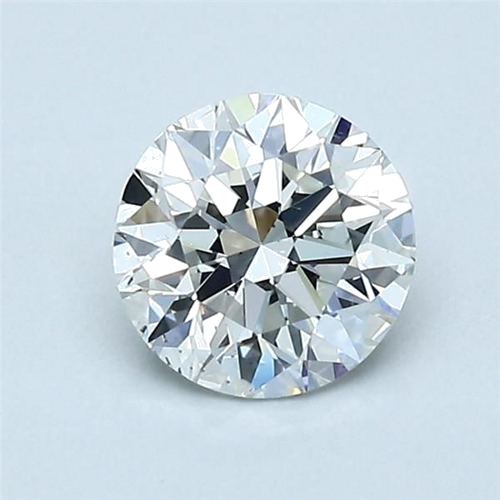1.0 carat F-SI1 Excellent cut Natūralus Round Deimantas (1)