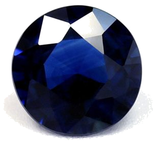 1.36 carat BLUE Round Safyras (1)