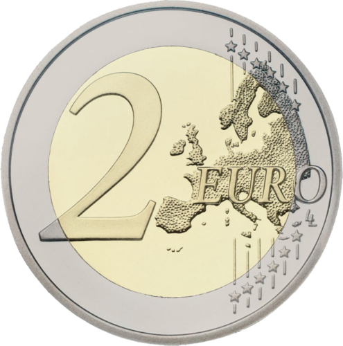 2022 Malta Erasmus 35-metis 2 eurų moneta (2)