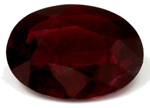 0.93 carat RED Oval Rubinas (1)