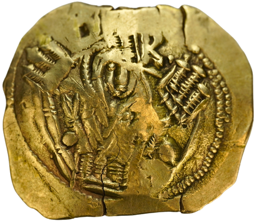 Bizantijas Impērija – Andronika II un Mihaila IX zelta hyperpyron (Sear 2396), Konstantinopole, ~1294–1320 (1)