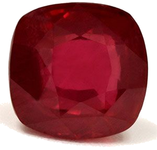 4.07 carat RED Cushion Rubinas (1)