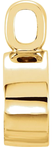 Pakabukas „Oval Bezel-Set“ 585 Geltonojo Aukso Oval 10mm x 8mm (2)