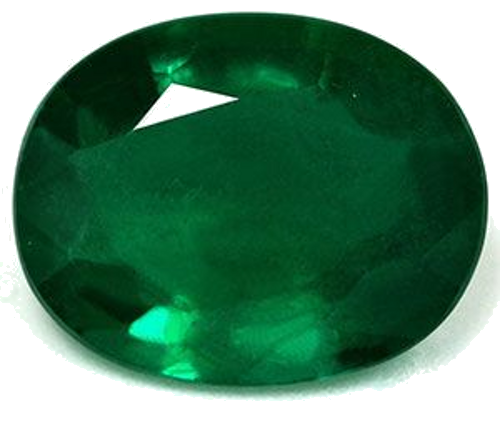 3.64 carat GREEN Oval Smaragdas (1)