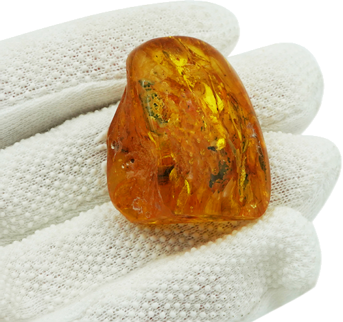 12 g Amber Nugget with inclusion (1)
