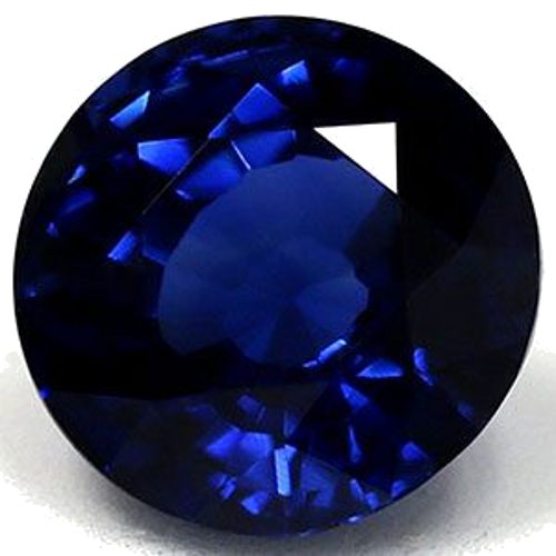 1.34 carat BLUE Round Safyras (1)