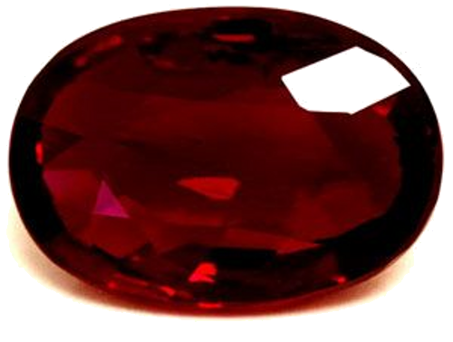2.02 carat RED Oval Rubinas (1)