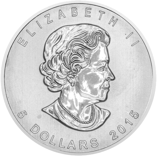 1 oz Raudonasis Vanagas Kanada 2015 sidabrinė moneta (2)