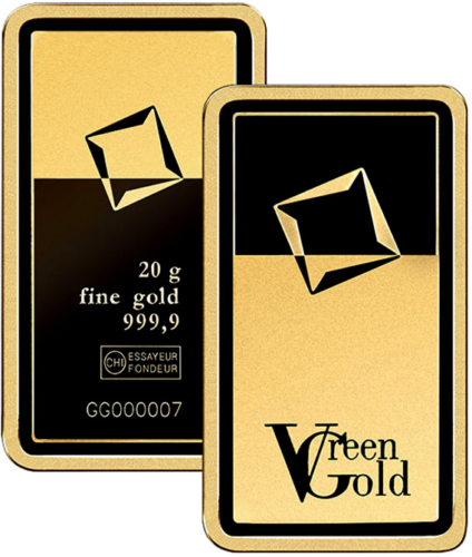 20 g Green Gold Investicinio aukso luitas Valcambi (1)