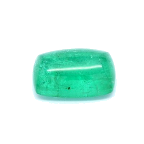 4.88 carat GREEN SUGERLOAFCABOCHON cut Emerald Smaragdas (1)