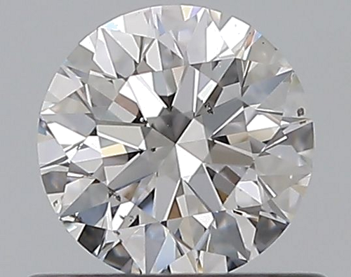 0.5 carat D-SI1 Excellent cut Natūralus Round Deimantas (1)