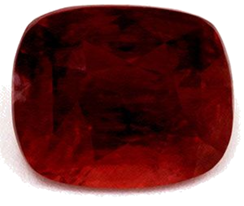 2.47 carat RED Cushion Rubinas (1)