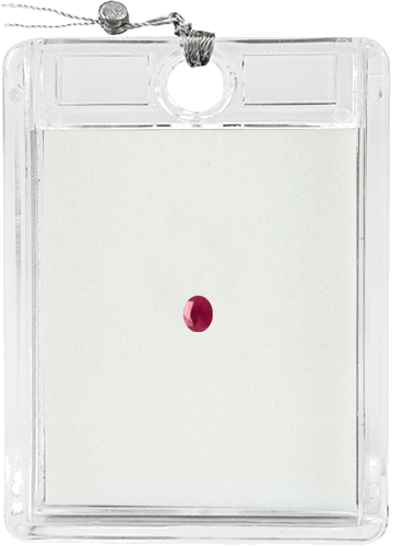 0,24 ct. Rubinas Ovalus F.H (1)
