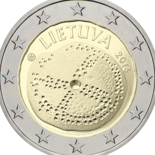2016 Lietuva Baltų kultūra 2 eurų moneta (2)