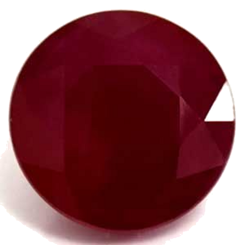 2.34 carat RED Round Rubinas (1)
