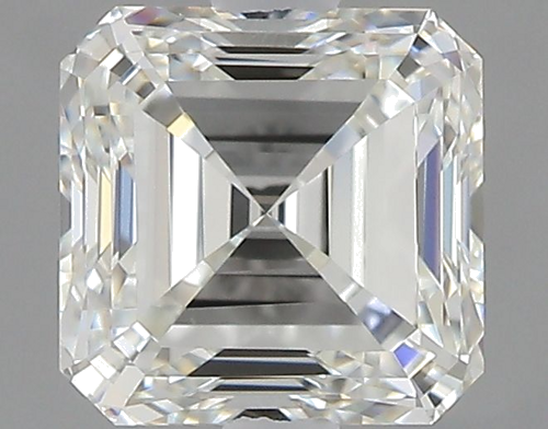 0.9 carat I-VS1 Natūralus Asscher Deimantas (1)