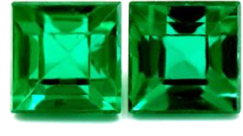 2.57 carat GREEN Square Smaragdas (1)
