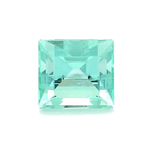 1.52 carat GREEN STEP cut Square Smaragdas (1)