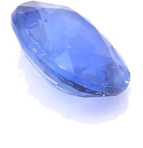1.32 carat BLUE BRILLIANTSTEP cut Oval Safyras (1)