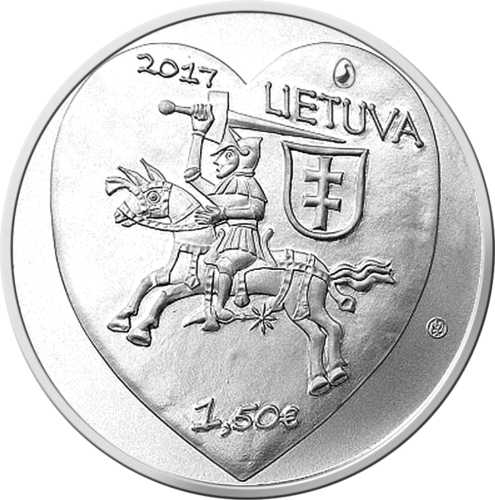 2017 Lithuania Kaziukas fair 1.50 euro coin (2)