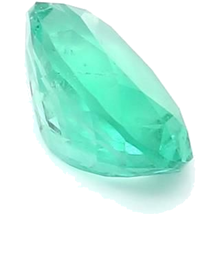 1.3 carat GREEN BRILLIANTFANCY cut Oval Smaragdas (1)