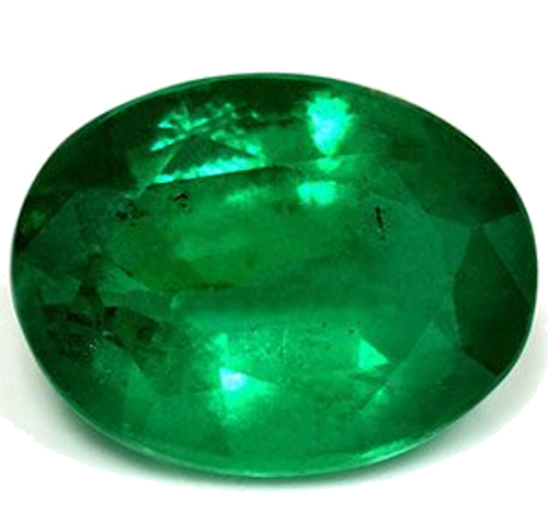 4.89 carat GREEN Oval Smaragdas (1)