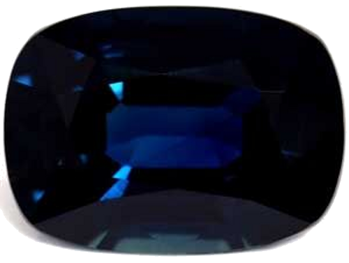 3.56 carat BLUE Cushion Safyras (1)