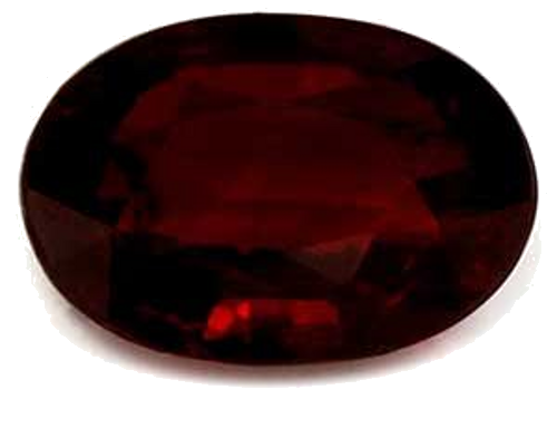 0.81 carat RED Oval Rubinas (1)