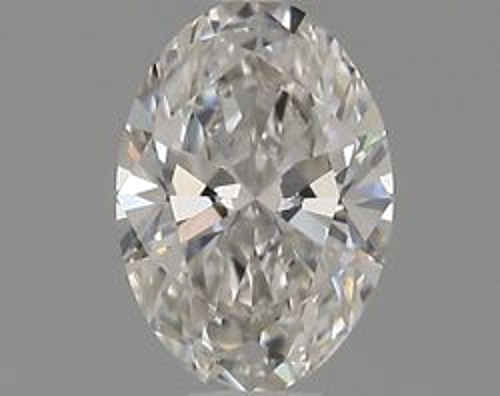 0.34 carat G-VVS2 Natūralus Oval Deimantas (1)