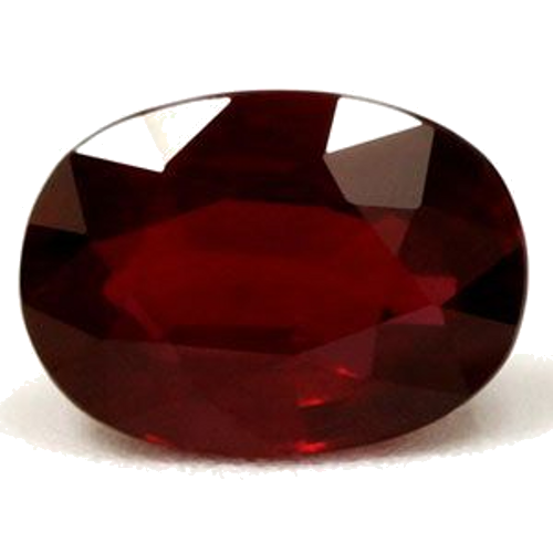 1.06 carat RED Oval Rubinas (1)