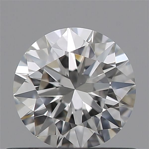 0.5 carat H-VVS1 Excellent cut Natūralus Round Deimantas (1)