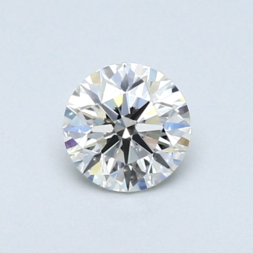 0.46 carat H-IF Very Good cut Natūralus Round Deimantas (1)