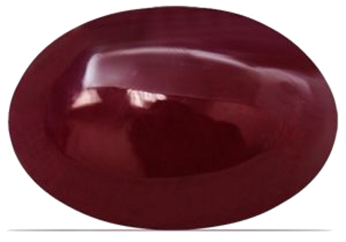 9.16 carat RED CABOCHON cut Oval Rubinas (1)