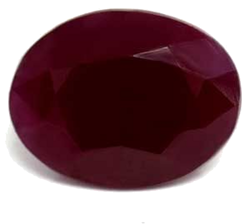 3.36 carat RED Oval Rubinas (1)