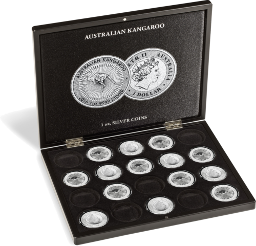 Box Australian Kangaroo 1 oz coins (1)