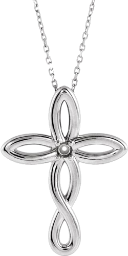 Pakabukas „Family Cross“ 925 Sidabro Round 2.5mm (1)