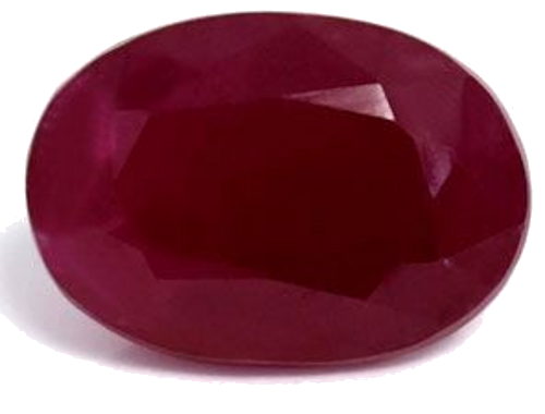 1.31 carat RED Oval Rubinas (1)