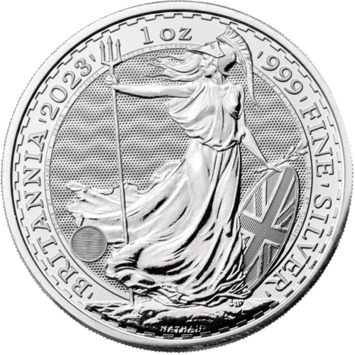 1 oz Lielbritānijas sudraba monēta - Britānija 2023 (1)