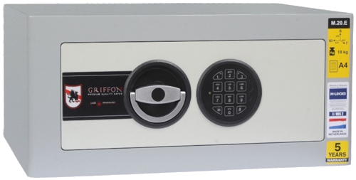 Mājas seifs Griffon M.20.E (20 kg) (1)