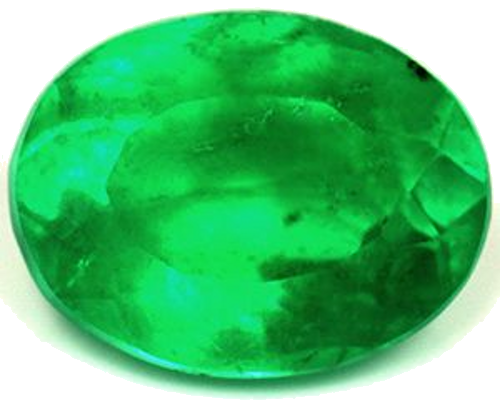 2.77 carat GREEN Oval Smaragdas (1)