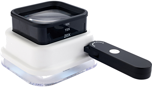Sulankstāmā palielināmā stikla lupa (1)