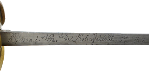 Френски сабя за леката конница модел 1822 г. (5)