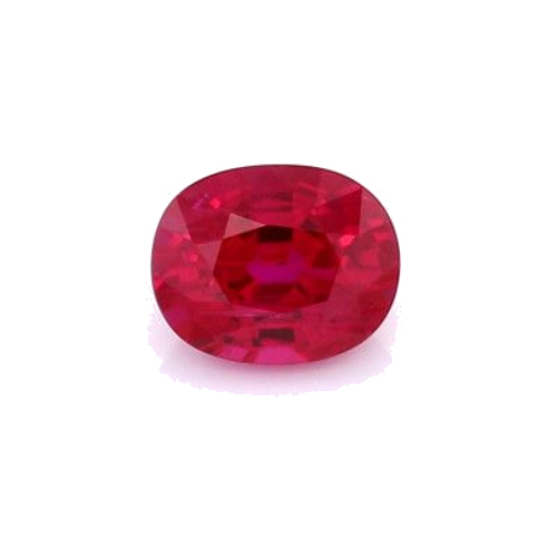 1.33 carat RED BRILLIANTSTEP cut Oval Rubinas (1)