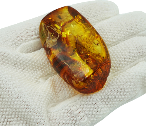 20,55 g Amber Nugget with inclusion (3)