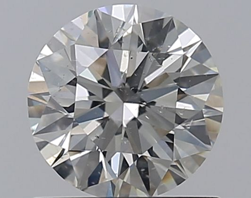 0.87 carat I-SI2 Excellent cut Natūralus Round Deimantas (1)