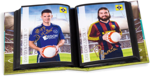 Kišeninis autografų albumas futbolo kortelėms (2)
